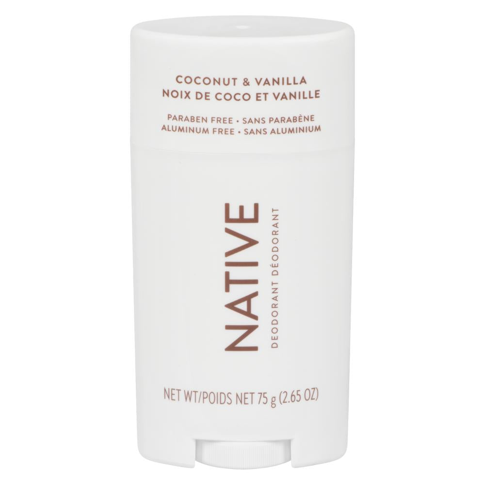 NATIVE COCONUT VANILLA DEODORANT, 3 X 75 G