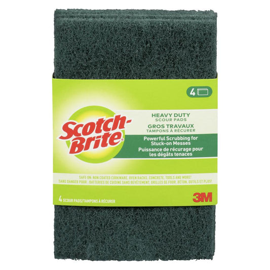 SCOTCH-BRITE SCRUB PADS 411, 12 X 4 UN