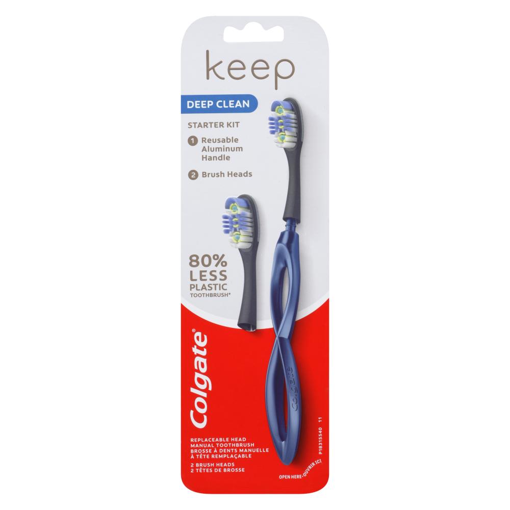 COLGATE KEEP TROUSSE TOOTHBRUSH, 4 X 1 UN
