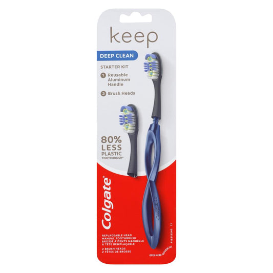 COLGATE KEEP TROUSSE TOOTHBRUSH, 4 X 1 UN