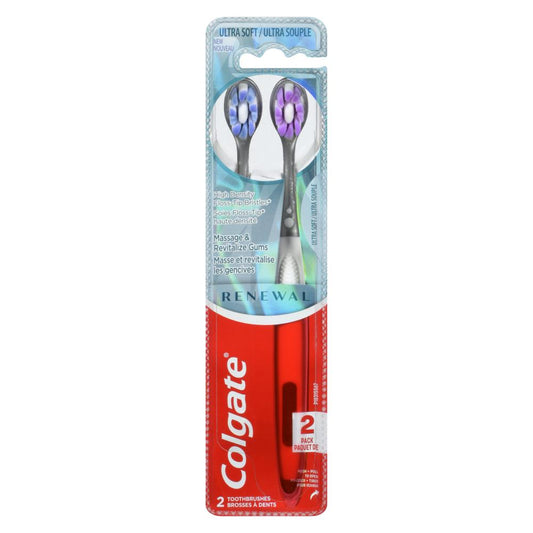 COLGATE RENEW TOOTHBRUSH 2 PACK, 6 X 1 UN