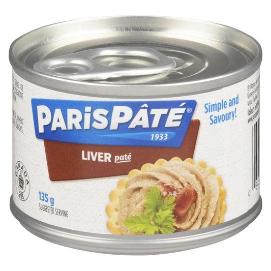 PARIS PATÉ LIVER, 24 X 135 G