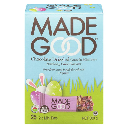 MADE GOOD, EASTER - BIRTHDAY CAKE MINI BARS PPK, 24 x 300G