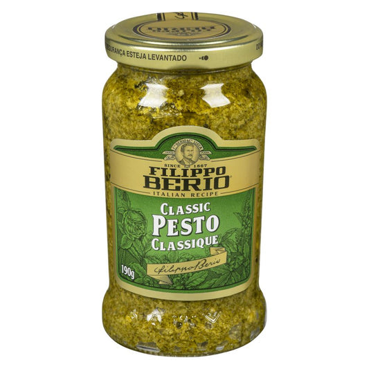 FABERIO PESTO WITH BASIL, 6 X 190 G