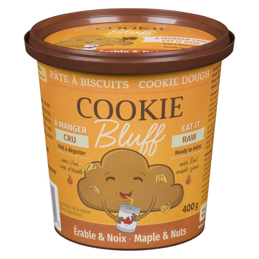 COOKIES BLUFF MAPLE WALNUT COOKIE DOUGH, 12 X 400 G