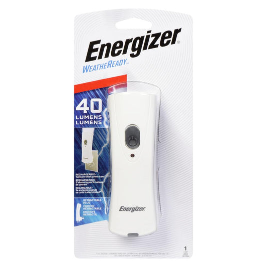 ENERGIZER LIGHT COMPACT RECHARGEABLE, 3 X 1 UN