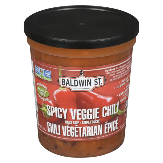 BALDWIN ST., VEGGIE CHILI - SPICY, 6 x 925 G