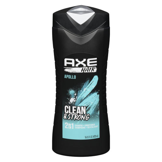 AXE 2-IN-1 APOLLO SHAMPOO, 4 X 473 ML