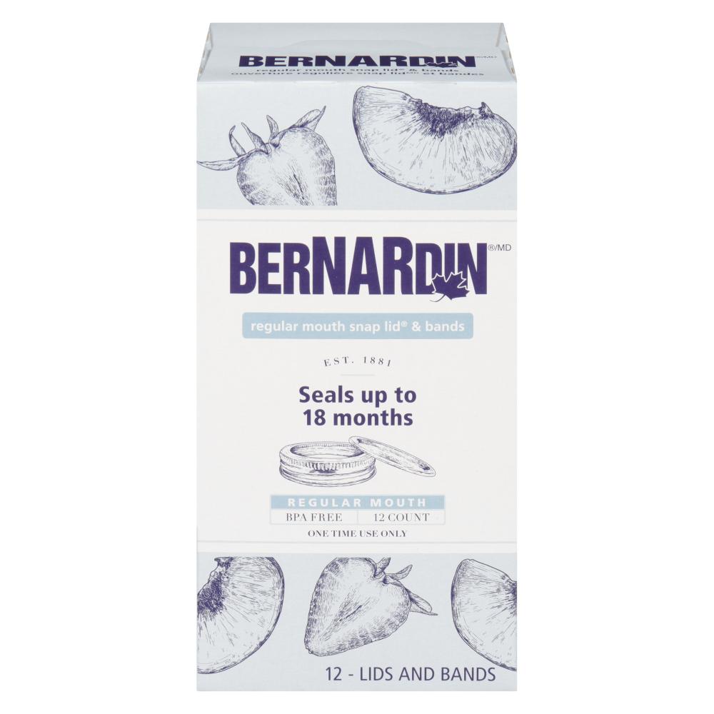 BERNARDIN LIDS STANDARD 2PC, 10 X 12 UN