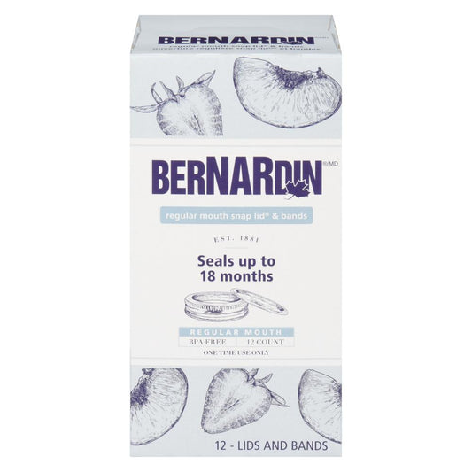 BERNARDIN LIDS STANDARD 2PC, 10 X 12 UN