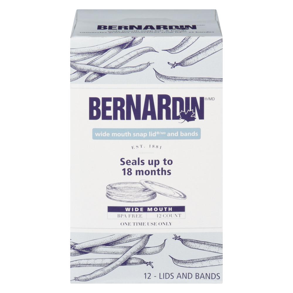 BERNARDIN GRAND OPENING LIDS, 8 X 12 UN
