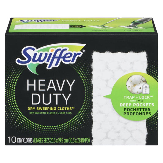 SWIFFER DRY CLOTHS FOR WOOD, 4 X 10 UN