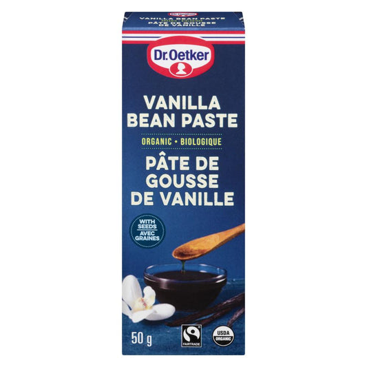 DROETKER ORGANIC VANILLA PASTE, 8 X 50 G