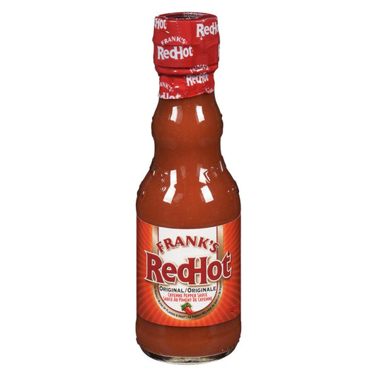 FRANK'S REDHOT ORIGINAL SAUCE, 24 X 148 ML