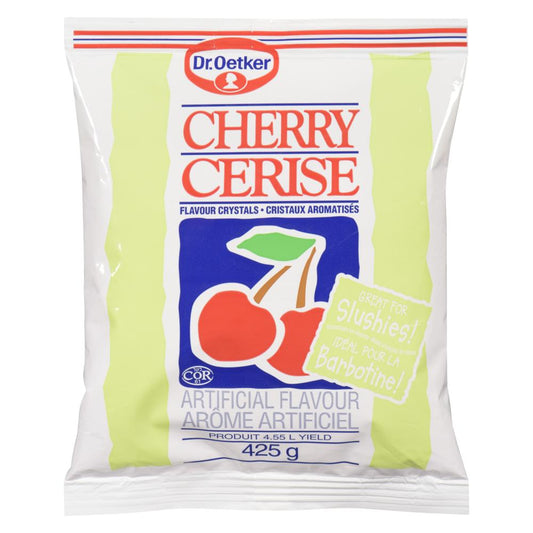 DROETKER CHERRY CRYSTALS, 12 X 425 G