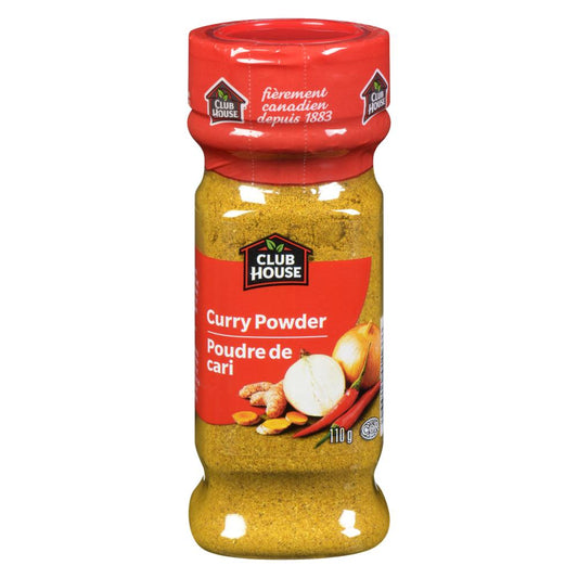 CLUBHOUSE CURRY POWDER SPICE, 6 X 110 G