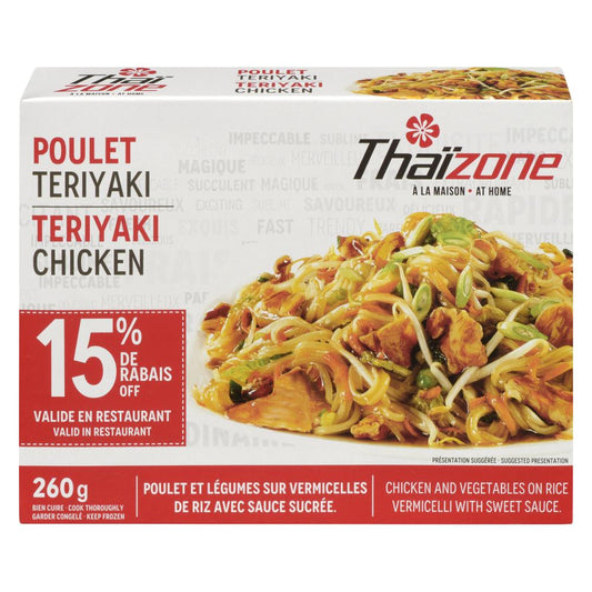 THAIZONE TERIYAKI CHICKEN, 12 X 260 G