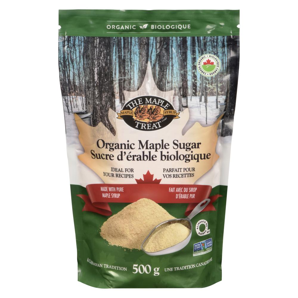 MAPLE TREAT ORGANIC MAPLE SUGAR, 6 X 500 G