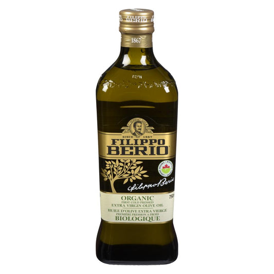 FABERIO ORGANIC EXTRA VIRGIN OLIVE OIL 12, 12 X 750 ML