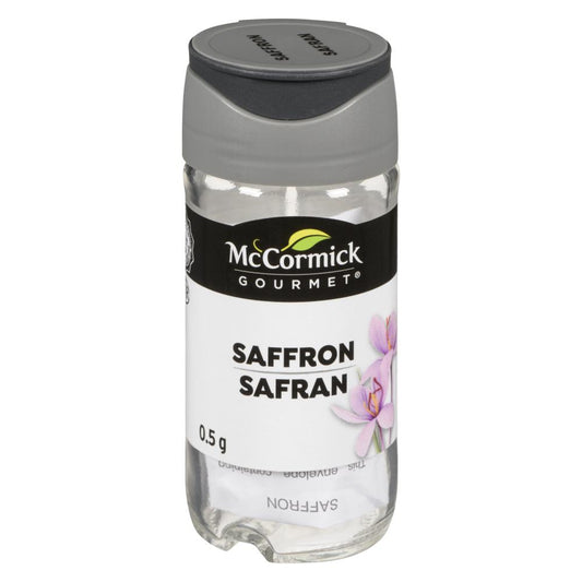 MCCORMICK SAFFRON SPICE, 6 X 0.500 G