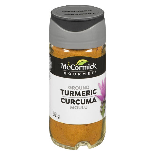 MCCORMICK GROUND TURMERIC, 6 X 32 G