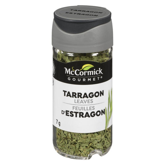 MCCORMICK WHOLE TARRAGON LEAVES, 6 X 7 G
