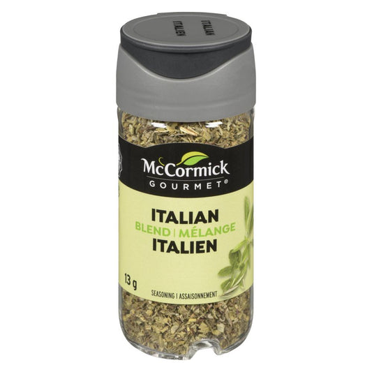 MCCORMICK GOURMET ITALIAN SEASONING, 6 X 13 G