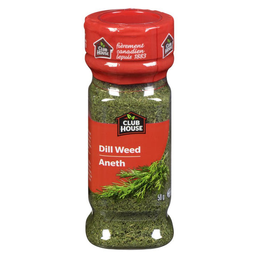 CLUBHOUSE DILL HERB SEASONING, 6 X 50 G