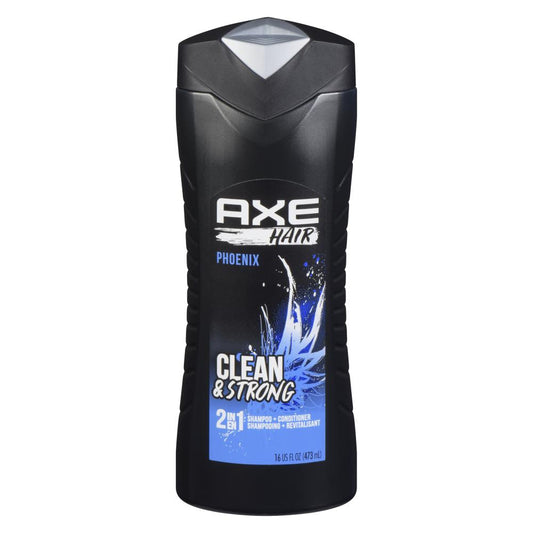 AXE 2-IN-1 PHOENIX REVITALIZING SHAMPOO, 4 X 473 ML