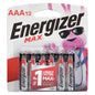 ENERGIZER MAX AAA12 BATTERIES, 6 X 12 UN