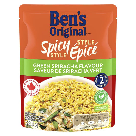 BENORGNL RTH GREEN SRIRACHA, 12 X 240 G