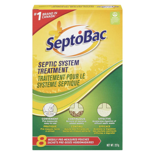 SEPTOBAC 8 SACHETS, 6 X 227 G