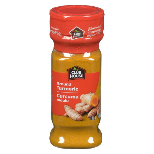 CLUBHOUSE GROUND TURMERIC, 6 X 102 G