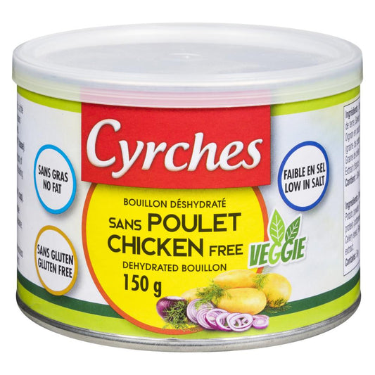 CYRCHES, CHICKEN BOUILLON, 6 x 150 G