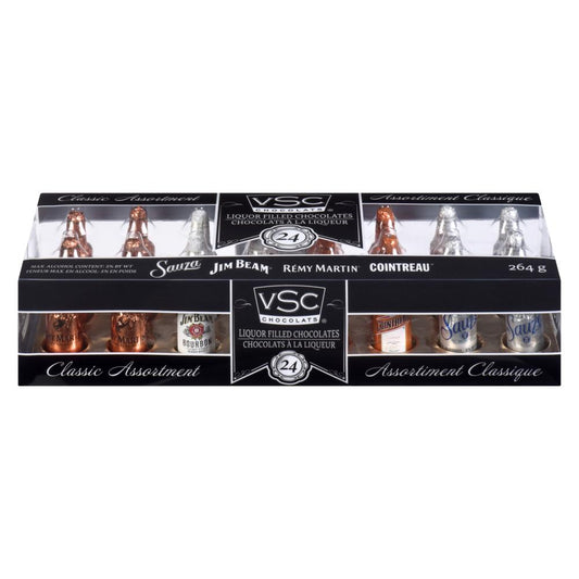 VSC LIQUEUR CHOCOLATE CLASSIC ASSORTMENT, 12 X 264 G