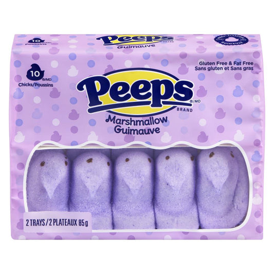 PEEPS LAVENDER MARSHMALLOWS, 36 X 85 G