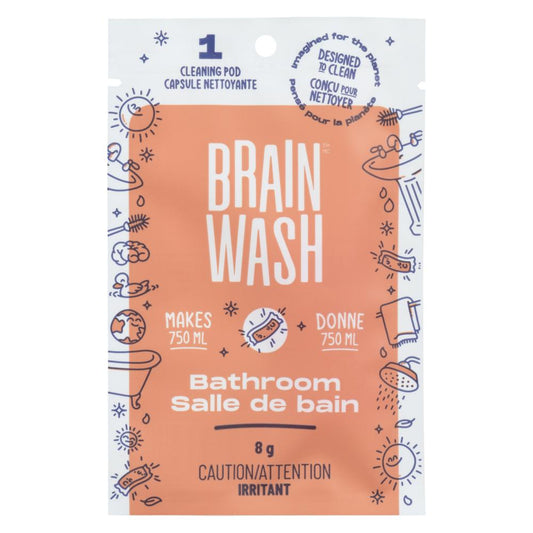 BRAINWSH POD SCRUBBER FOR BATHROOM, 72 X 1 UN