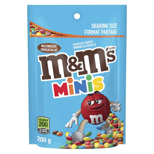 M&M MINI CANDIES, 15 X 200 G