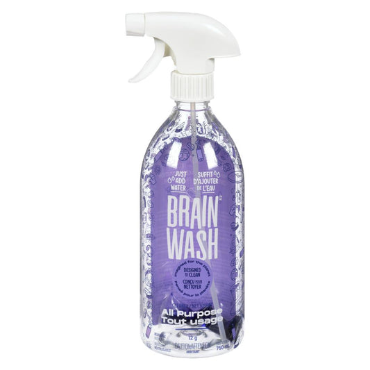BRAINWSH ALL-PURPOSE CLEANING KIT, 6 X 750 ML