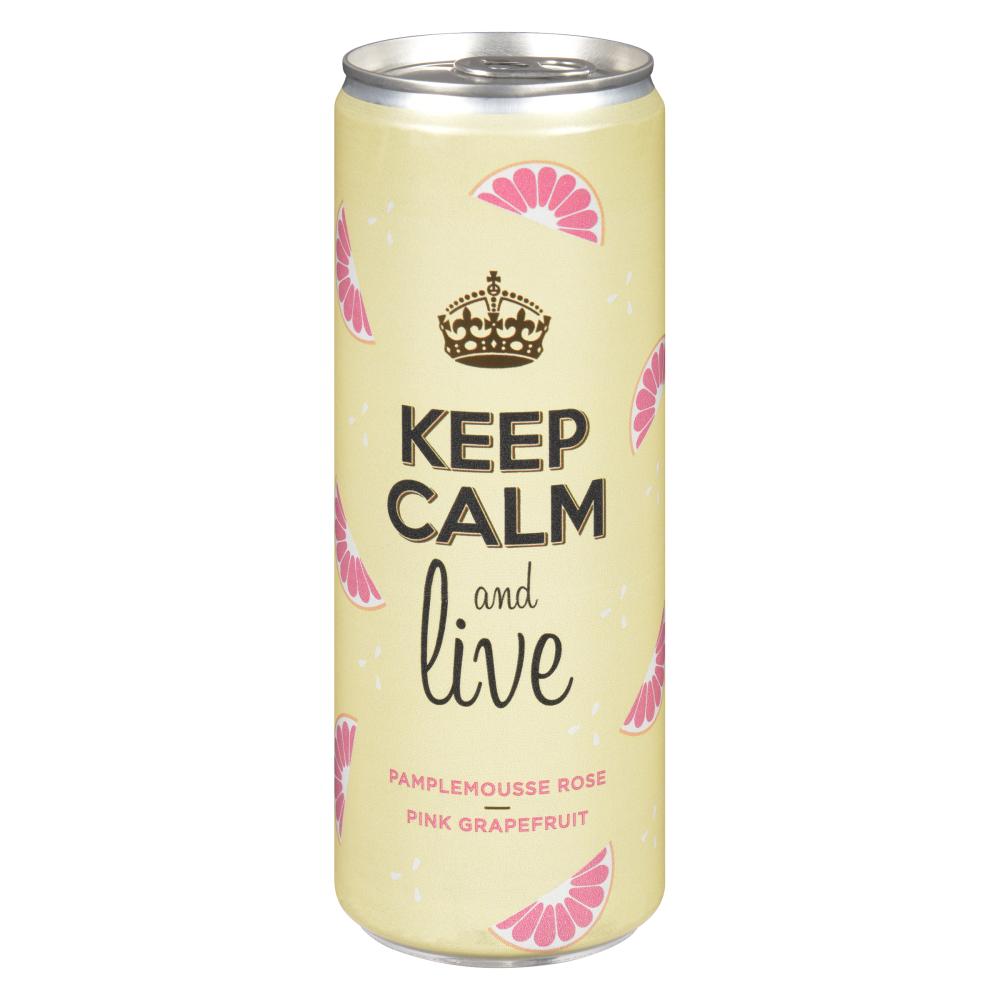 KEEPCALM&LIVE GRAPEFRUIT WINE DRINK, 24 X 355 ML