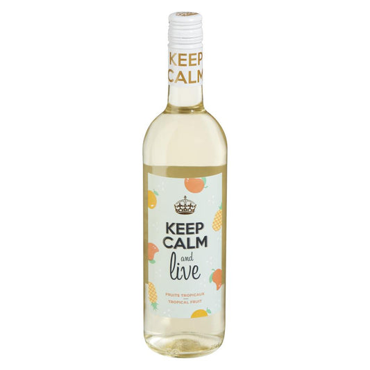 KEEPCALM&LIVE FRUIT TROPICS WINE DRINK, 12 X 750 ML