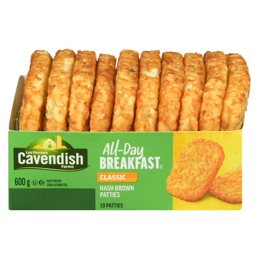 CAVFARMS REGULAR POTATO CAKES, 12 X 600 G