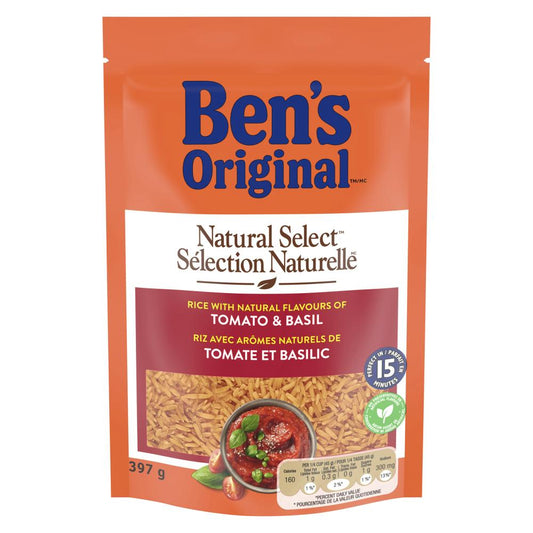 BENORGNL NS TOMATO BASIL RICE, 12 X 397 G