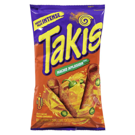 BARCEL TAKIS TORTILLA CHIPS NACHO DX, 12 X 280 G