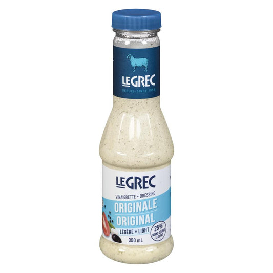 LEGREC LIGHT ORIGINAL VINAIGRETTE, 12 X 350 ML