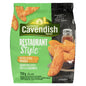 CAVFARMS STIR KETTLE SEASONED QUARTER FRIES, 12 X 750 G