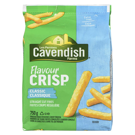 CAVFARMS REGULAR FLAVORED-CRISPY FRIES, 12 X 750 G