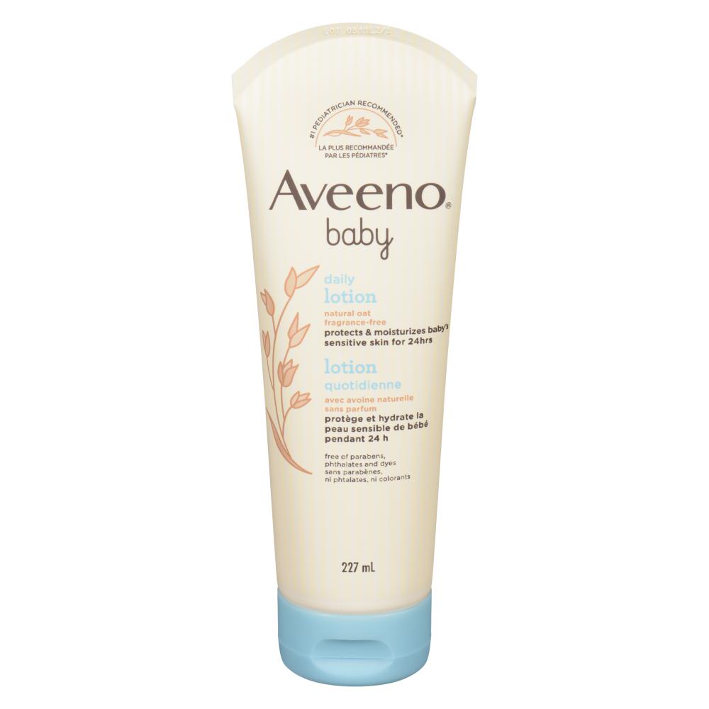 AVEENO BABY DAILY MOISTURIZING LOTION, 3 X 227 ML