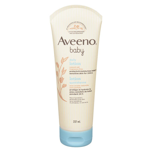 AVEENO BABY DAILY MOISTURIZING LOTION, 3 X 227 ML