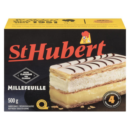 ST-HUBERT MILLE-FEUILLE PASTRY, 8 X 500 G